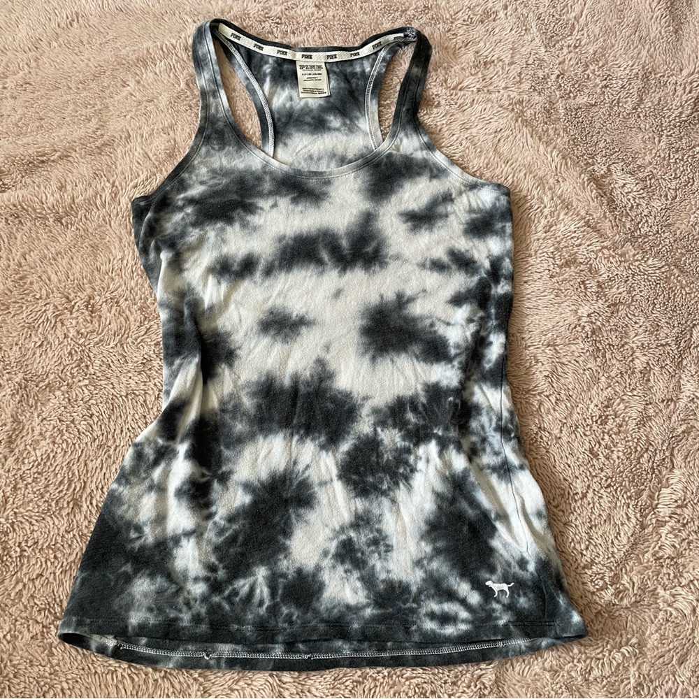 Victorias Secret PINK Tie Dye Racerback tank